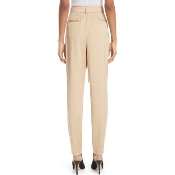 Grey By Jason Wu Belted Twill Khaki Women's Pants - Picture 2 of 13